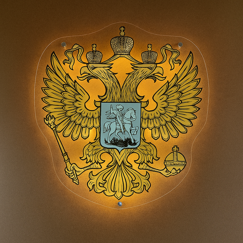 Двуглавый орёл " Герб России"